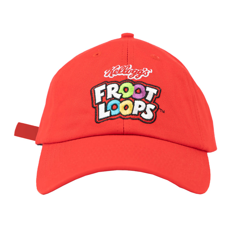 Froot Loops Red Dad Hat