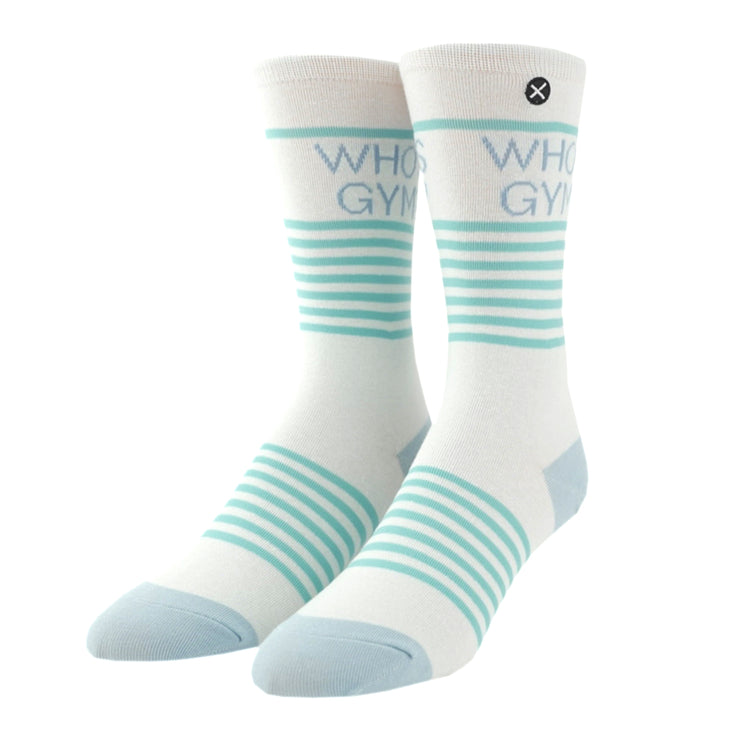 Kander Collection by Odd Sox, Whos Gym?, Women, Crew Length Socks