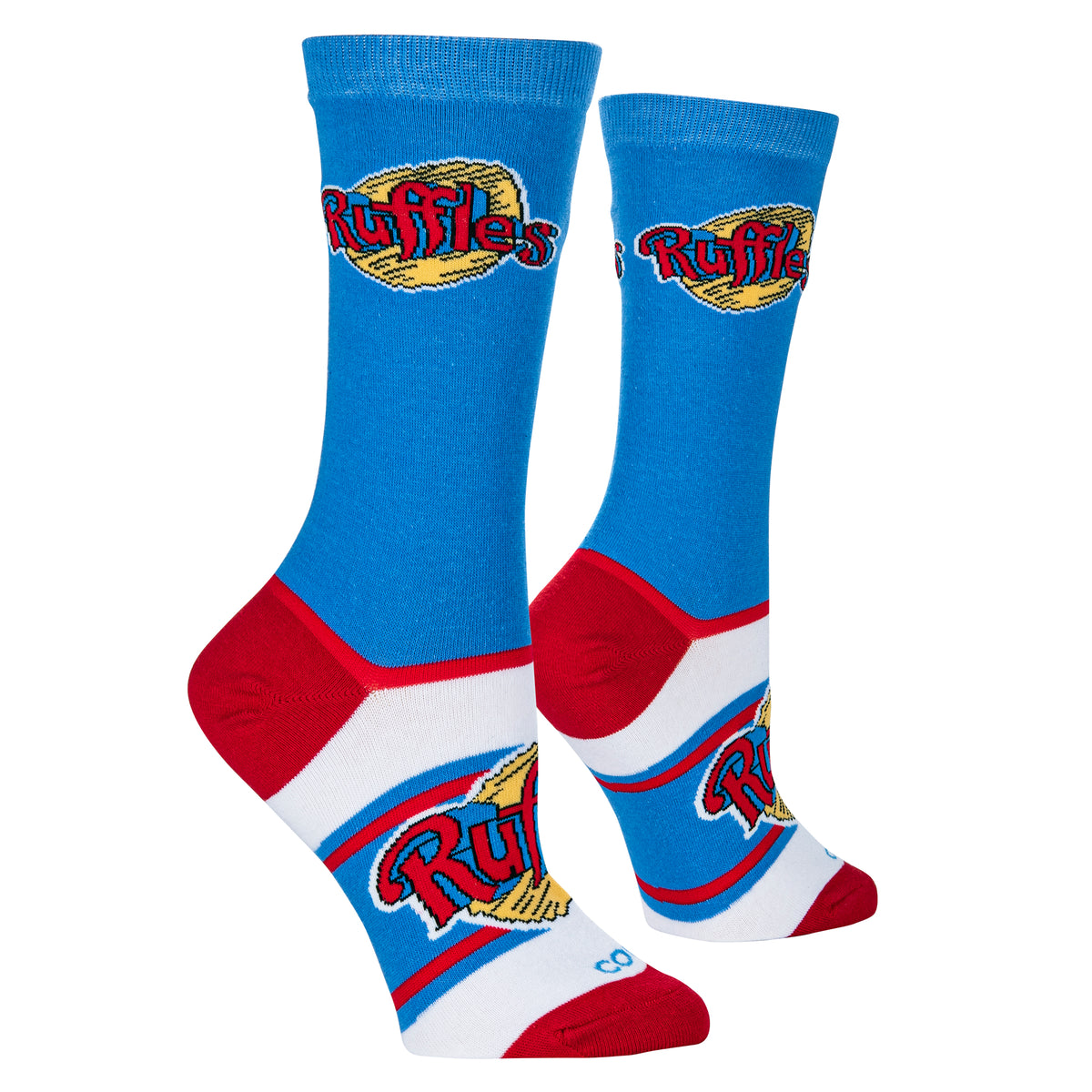 Cool Socks, Ruffles Logo Women's, Fun Novelty Crew Socks – ODD SOX