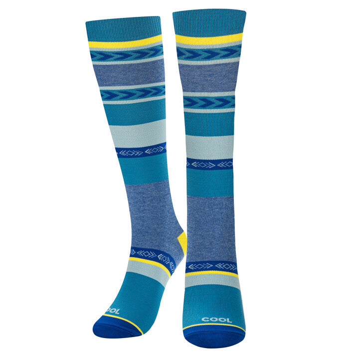 Arrow Stripe Compression Socks