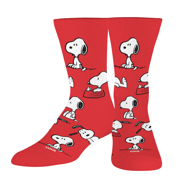 Snoopy Red Kids Crew