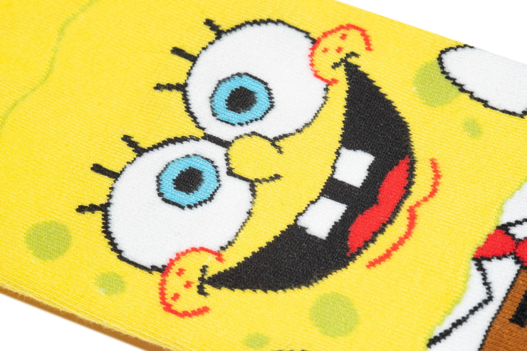 Odd Sox SpongeBob Best Day Ever Nickelodeon Cartoon Novelty Socks Size 6-13  NWT