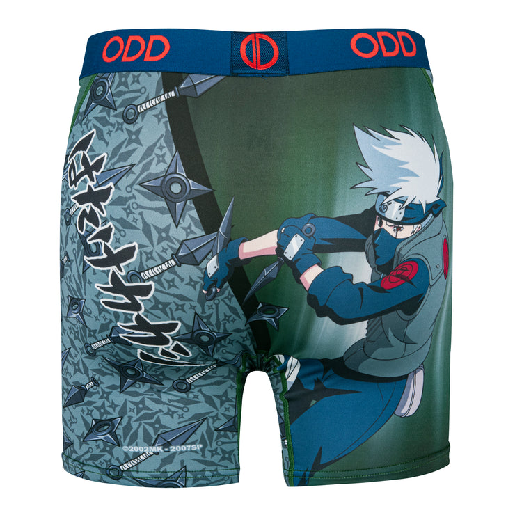 Odd Sox Men's Kakashi Boxer Briefs - Naruto Anime Collection – ODD SOX