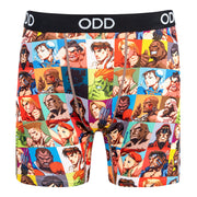 Odd Sox, Men's Boxer Briefs, Street Fighter Video Game Character Graphic  Print